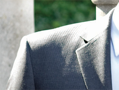 Single Breasted - 2 Button Notch Grey