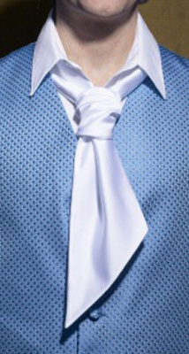 White - Satin Tie