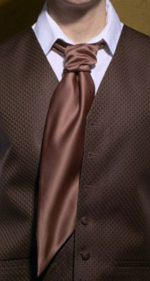 Coffee - Satin Tie