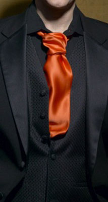 Pumpkin - Satin Tie